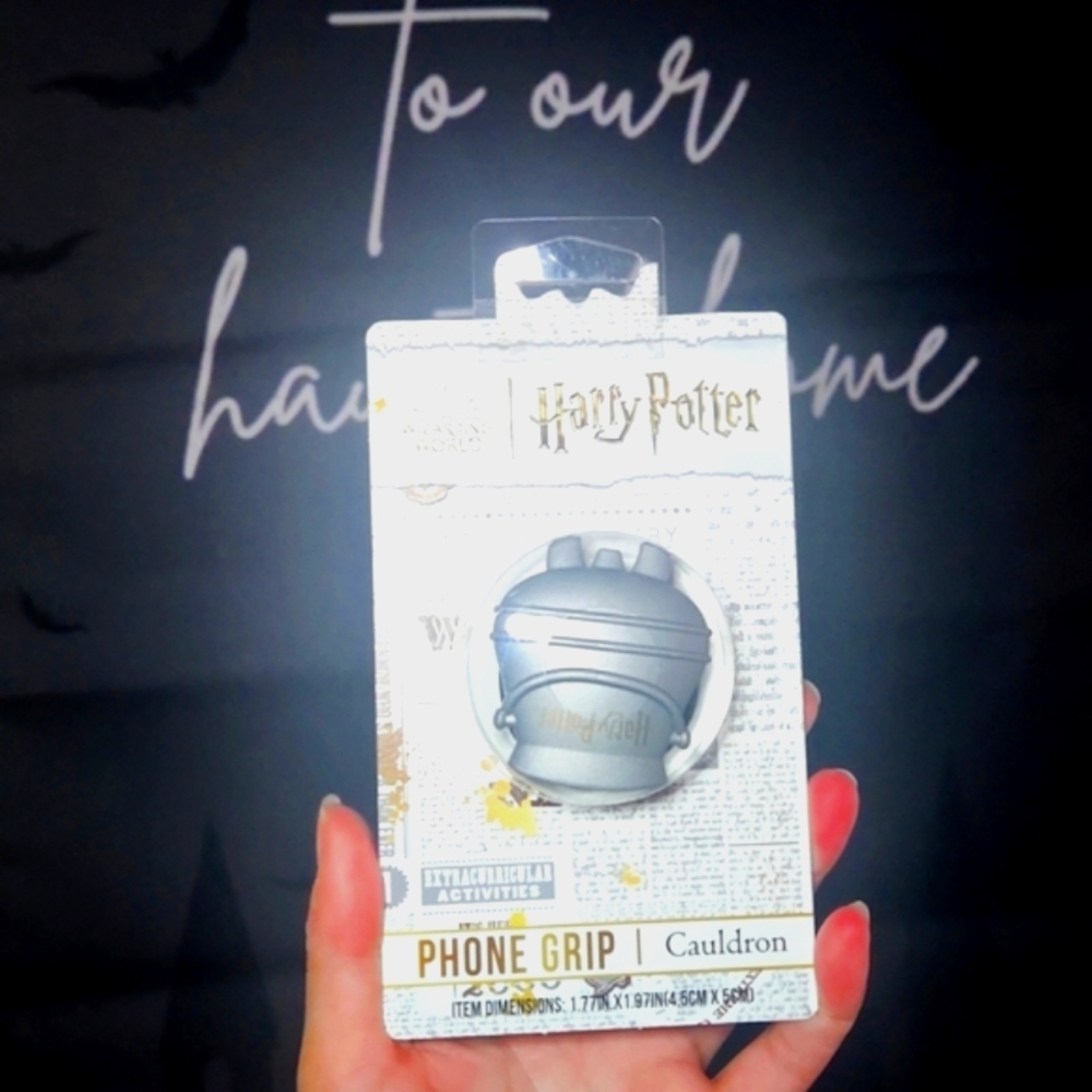 New!HARRY POTTER WIZARDING WORLD CAULDRON PHONE GRIP